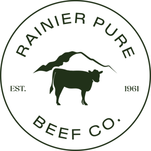 Rainier Pure Beef Co. logo